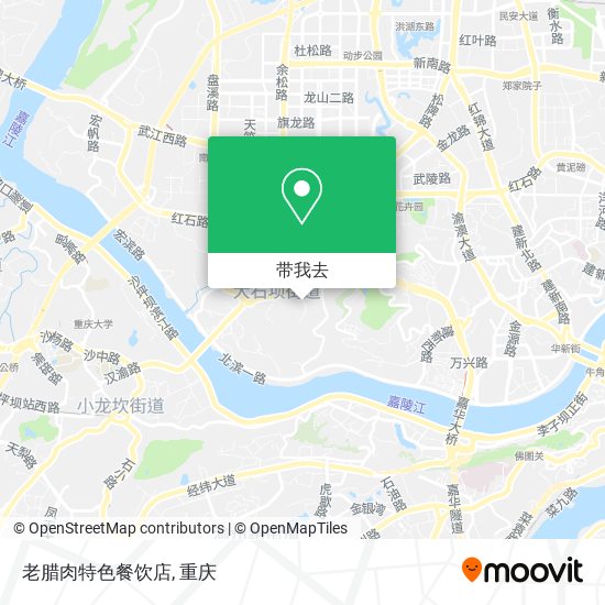 老腊肉特色餐饮店地图
