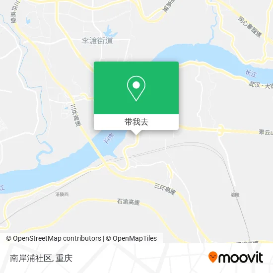 南岸浦社区地图