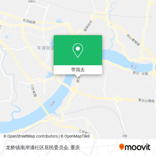 龙桥镇南岸浦社区居民委员会地图