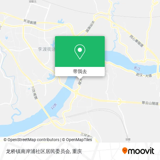 龙桥镇南岸浦社区居民委员会地图