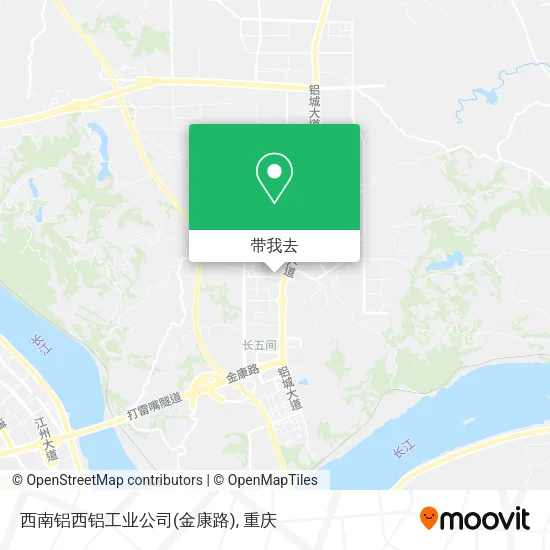 西南铝西铝工业公司(金康路)地图