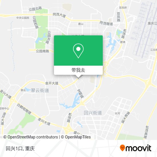 回兴1口地图