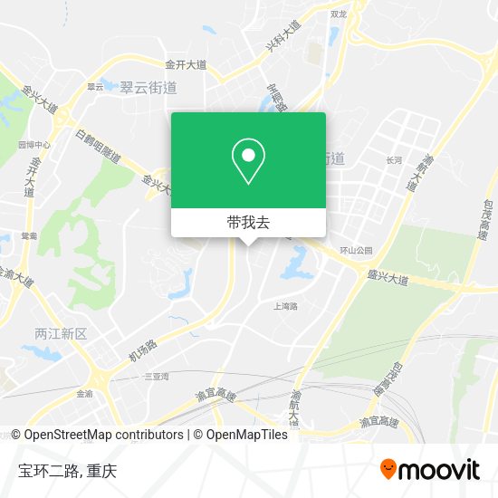 宝环二路地图