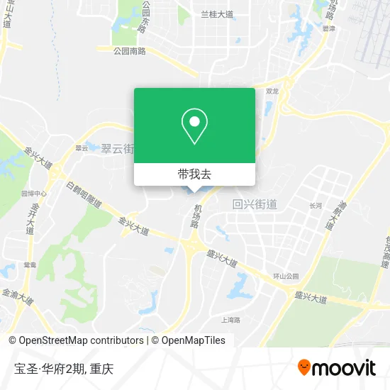 宝圣·华府2期地图