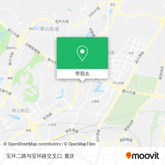 宝环二路与宝环路交叉口地图