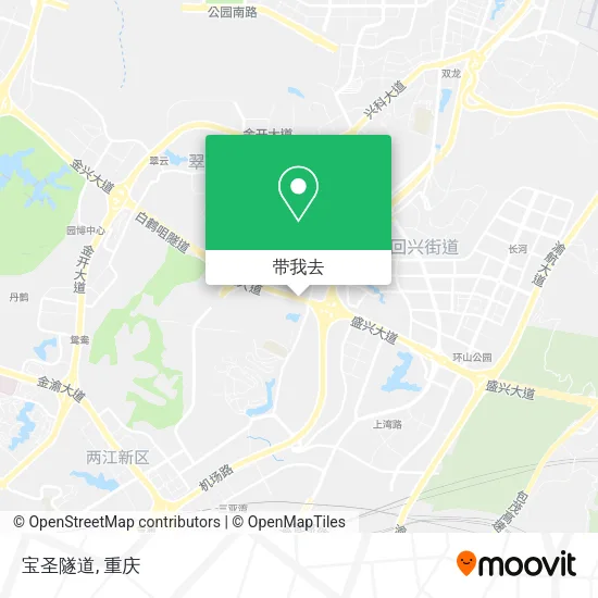 宝圣隧道地图