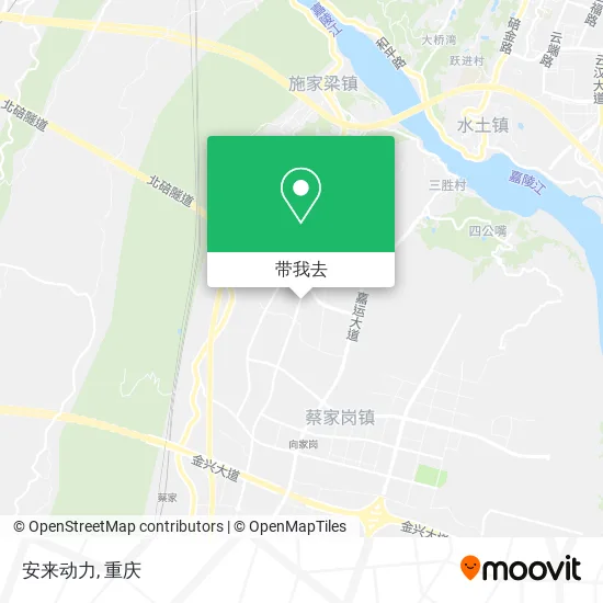 安来动力地图