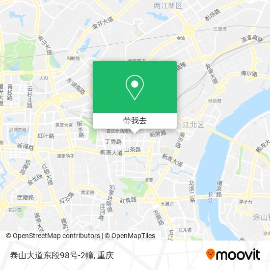 泰山大道东段98号-2幢地图
