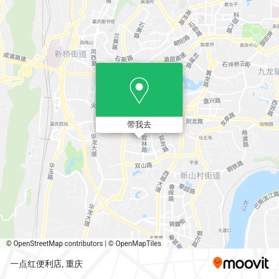 一点红便利店地图