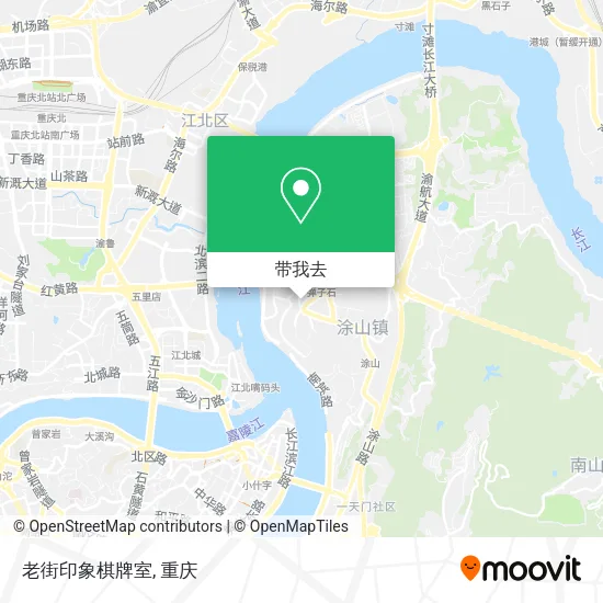 老街印象棋牌室地图