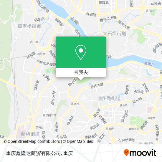 重庆鑫隆达商贸有限公司地图