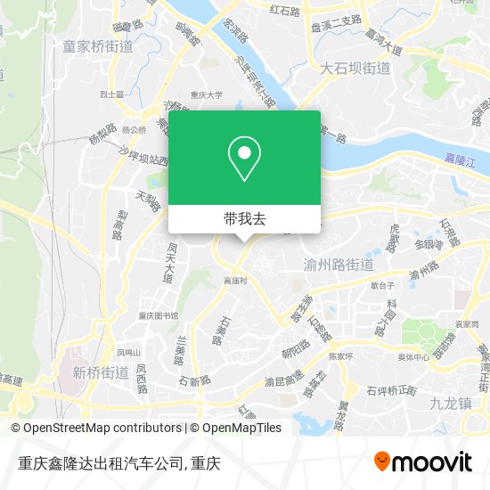 重庆鑫隆达出租汽车公司地图