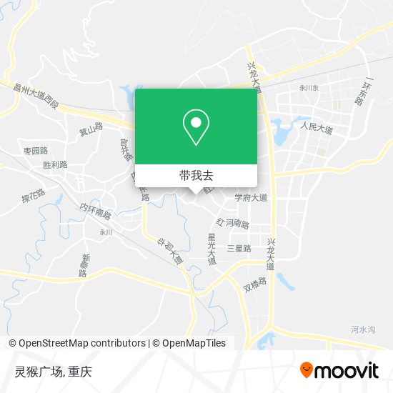 灵猴广场地图