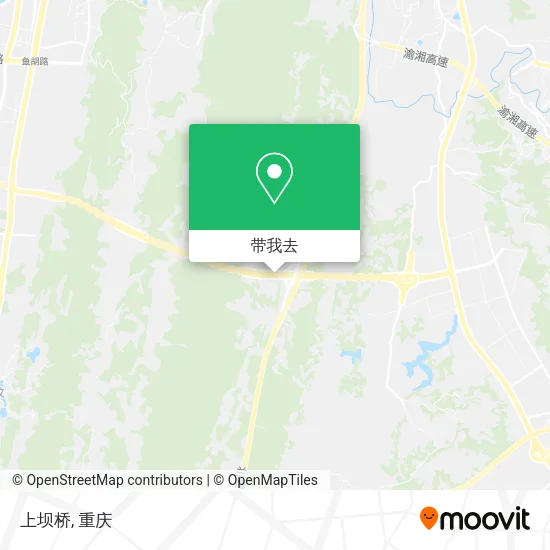 上坝桥地图