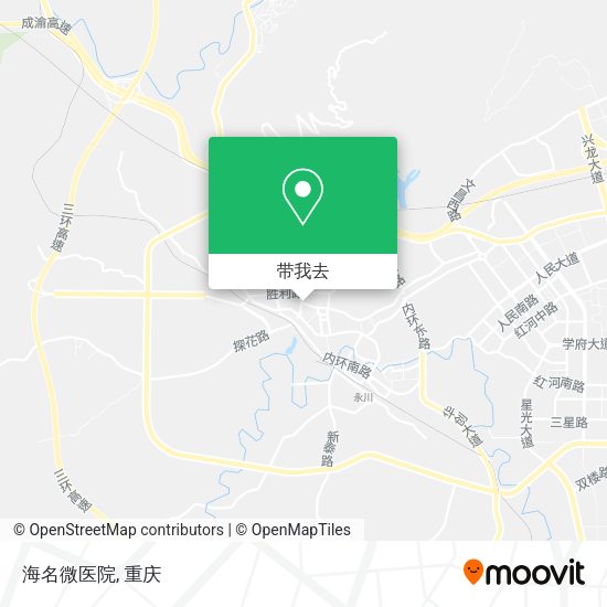 海名微医院地图