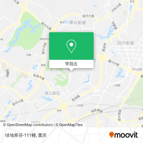 绿地翠谷-111幢地图