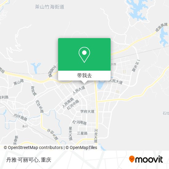 丹雅·可丽可心地图