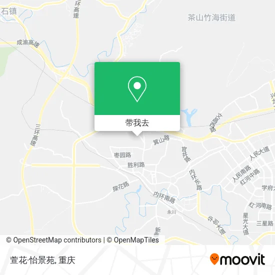 萱花·怡景苑地图