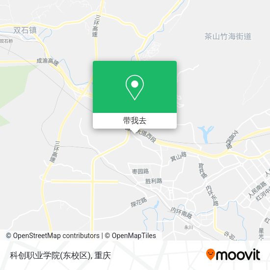 科创职业学院(东校区)地图