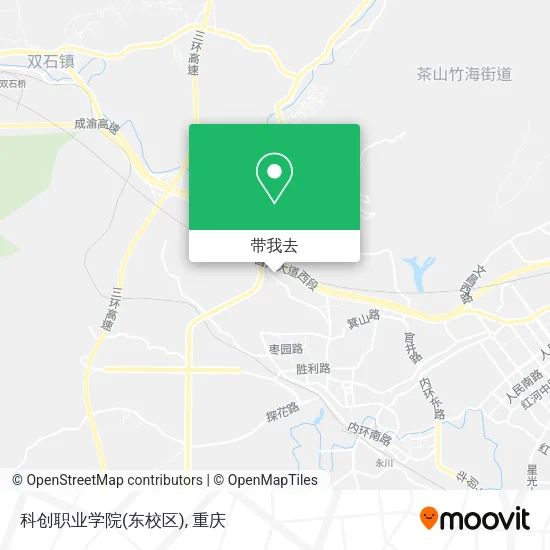 科创职业学院(东校区)地图