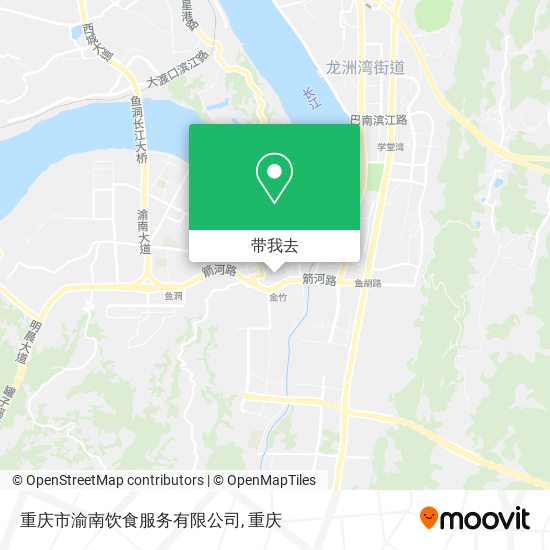 重庆市渝南饮食服务有限公司地图
