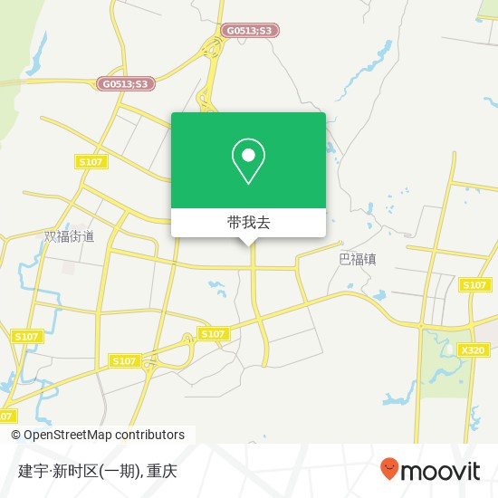 建宇·新时区(一期)地图