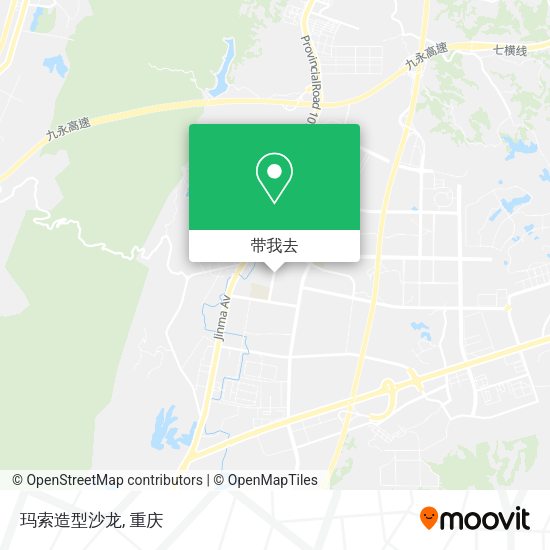 玛索造型沙龙地图