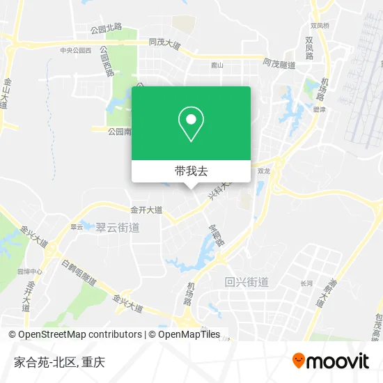 家合苑-北区地图