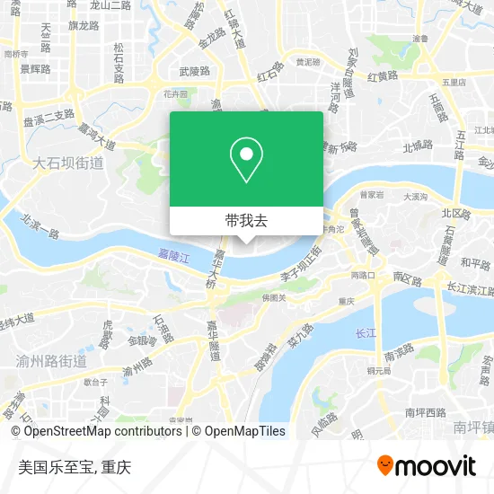 美国乐至宝地图