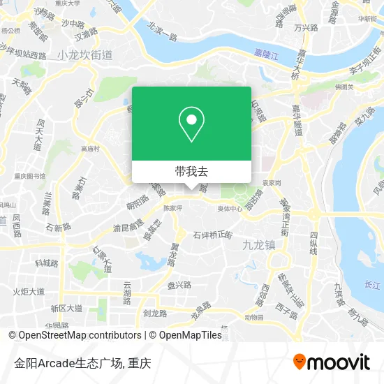 金阳Arcade生态广场地图
