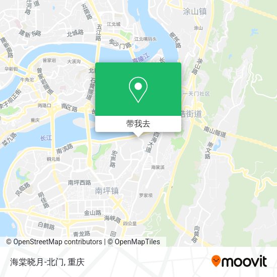 海棠晓月-北门地图