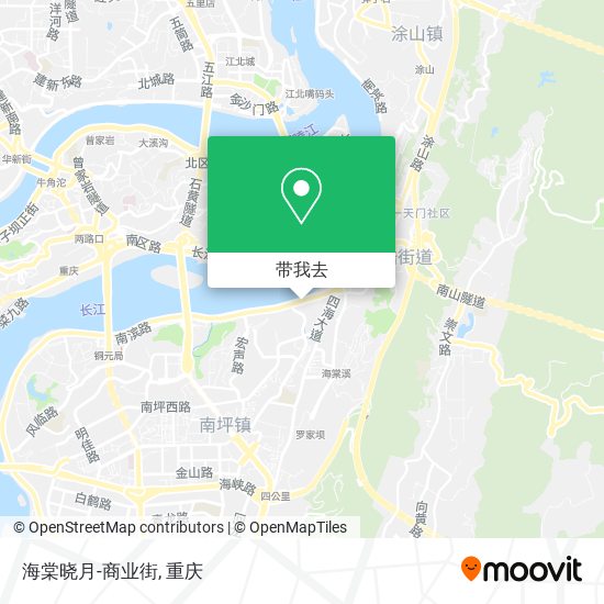 海棠晓月-商业街地图