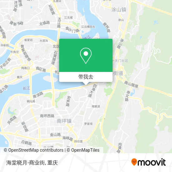 海棠晓月-商业街地图