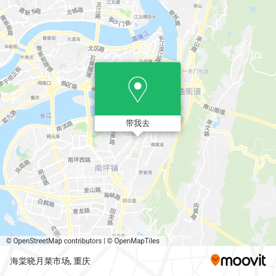 海棠晓月菜市场地图
