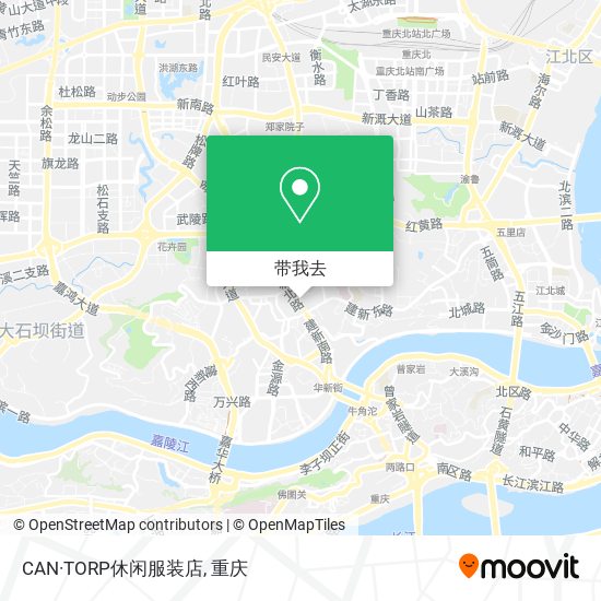 CAN·TORP休闲服装店地图