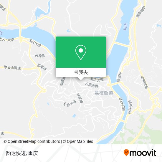 韵达快递地图