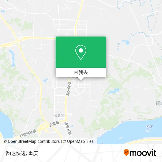 韵达快递地图