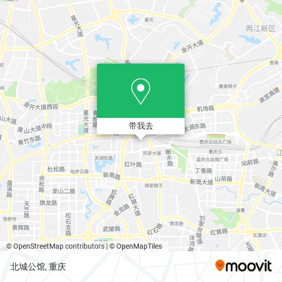 北城公馆地图