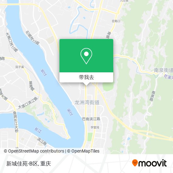 新城佳苑-B区地图