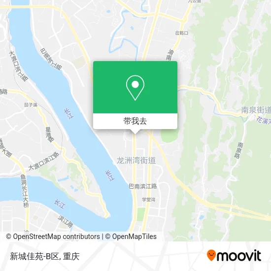 新城佳苑-B区地图