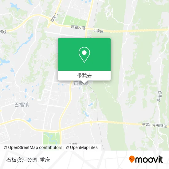 石板滨河公园地图