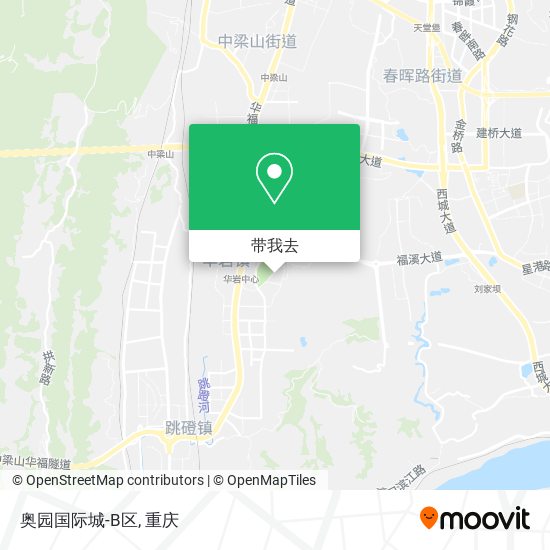 奥园国际城-B区地图