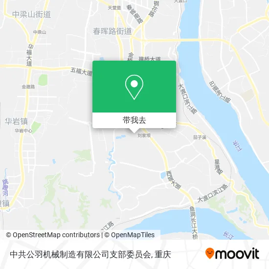 中共公羽机械制造有限公司支部委员会地图