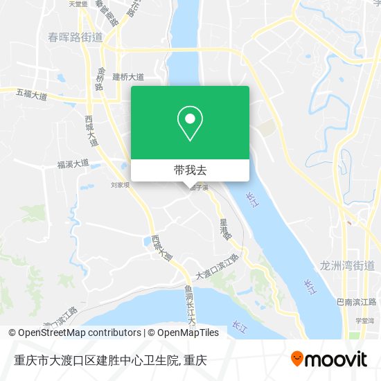 重庆市大渡口区建胜中心卫生院地图
