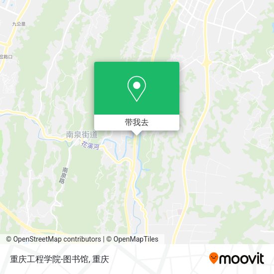 重庆工程学院-图书馆地图