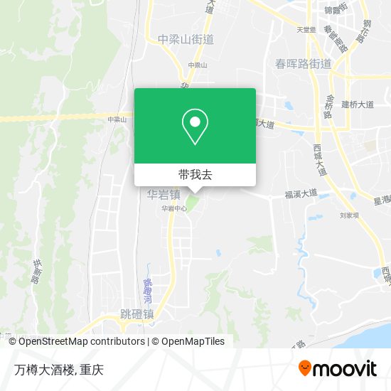 万樽大酒楼地图
