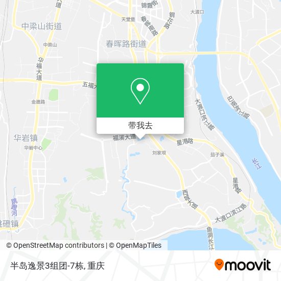 半岛逸景3组团-7栋地图