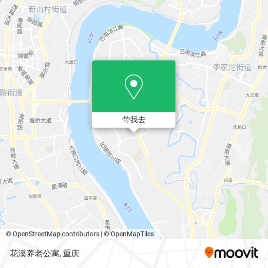 花溪养老公寓地图