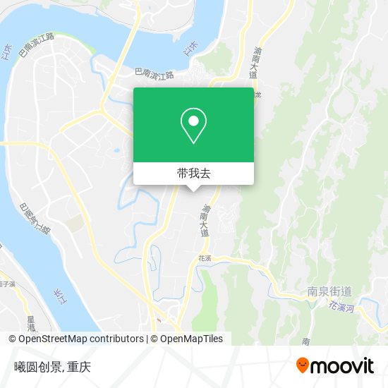 曦圆创景地图
