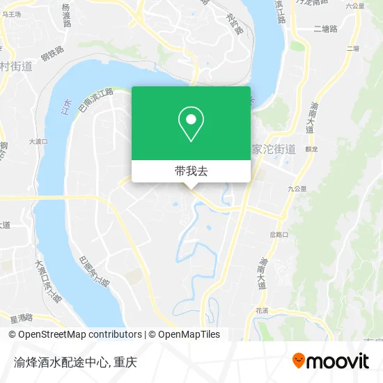 渝烽酒水配途中心地图